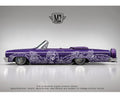 (Preorder) M2 Machines 1:64 1964 Chevrolet Impala SS 409 Convertible “Dia De Los Muertos” – Purple – Hobby Exclusive