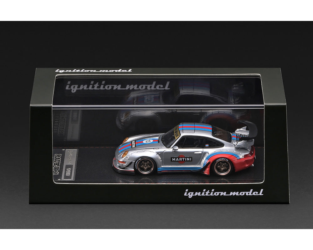 (Preorder) Ignition Model 1:64 Rauh-Welt Begriff RWB 993 MARTINI – Silver – Limited Edition