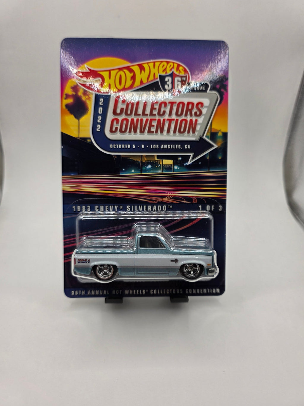 Hot Wheels 36th Annual Collectors Convention 83 Chevy Silverado 4583 - Jw Diecast