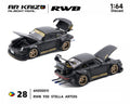 (Preorder) Almost Real 1:64 KAIZO RWB 930 Stella Artois 2026 Hobby Expo China Beijing Special Edition – Matte Black - Jw Diecast