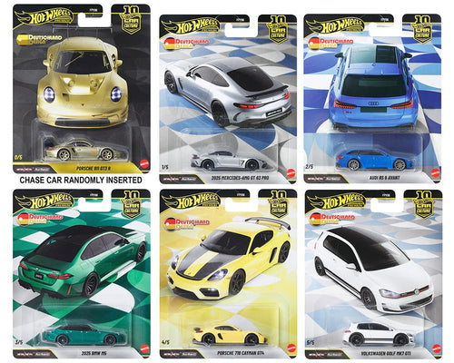 (Preorder) Hot Wheels 1:64 Car Culture 10th Anniversary 2026 W Case – DEUTSCHLAND DESIGN - Jw Diecast