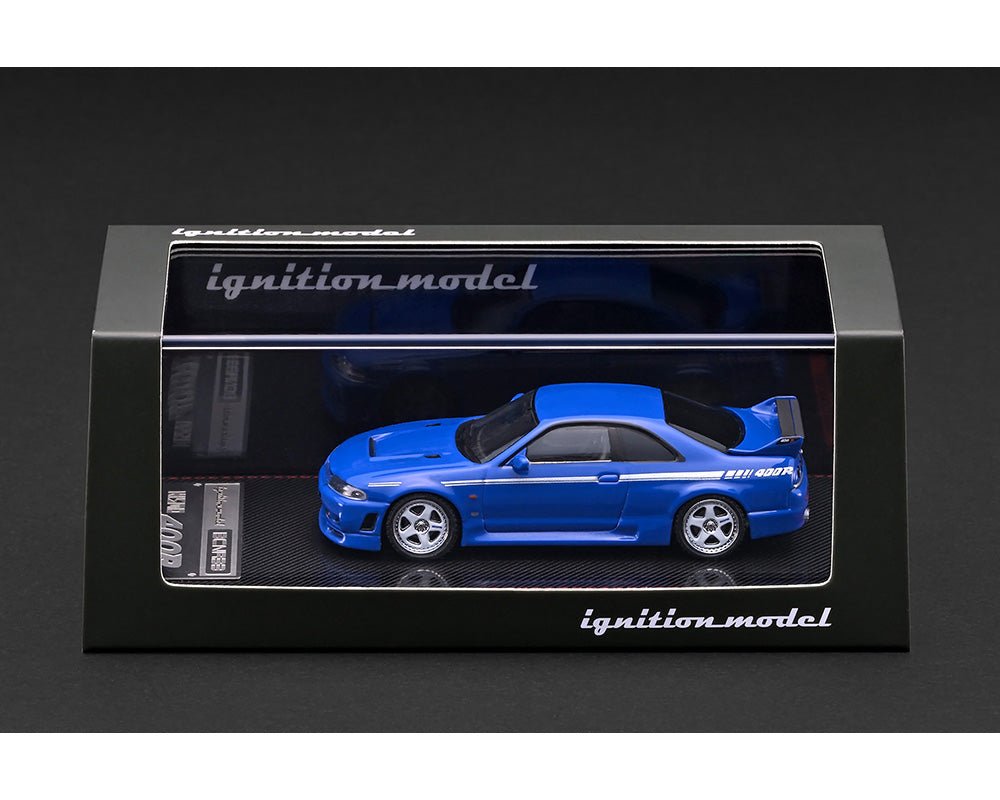 (Preorder) Ignition Model 1:64 NISMO 400R (BCNR33) – Blue – Limited Edition - Jw Diecast