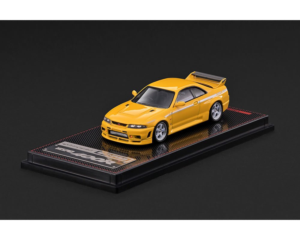 (Preorder) Ignition Model 1:64 NISMO 400R (BCNR33) – Yellow – Limited Edition - Jw Diecast