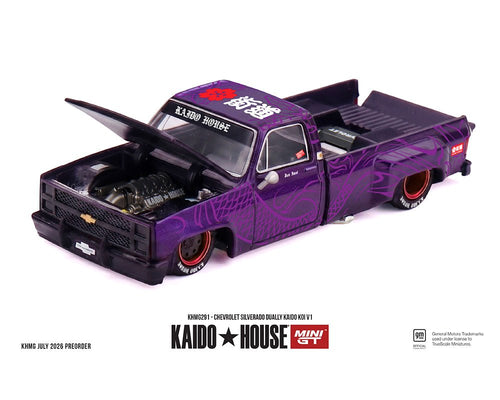 (Preorder) Kaido House x Mini GT 1:64 Chevrolet Silverado Dually KAIDO Koi V1 - Jw Diecast