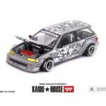 (Preorder) Kaido House x Mini GT Honda Civic (EF) Kaido Manga V1 – Silver - Jw Diecast