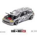 (Preorder) Kaido House x Mini GT Honda Civic (EF) Kaido Manga V1 – Silver - Jw Diecast