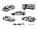 (Preorder) Kaido House x Mini GT Honda Civic (EF) Kaido Manga V1 – Silver - Jw Diecast