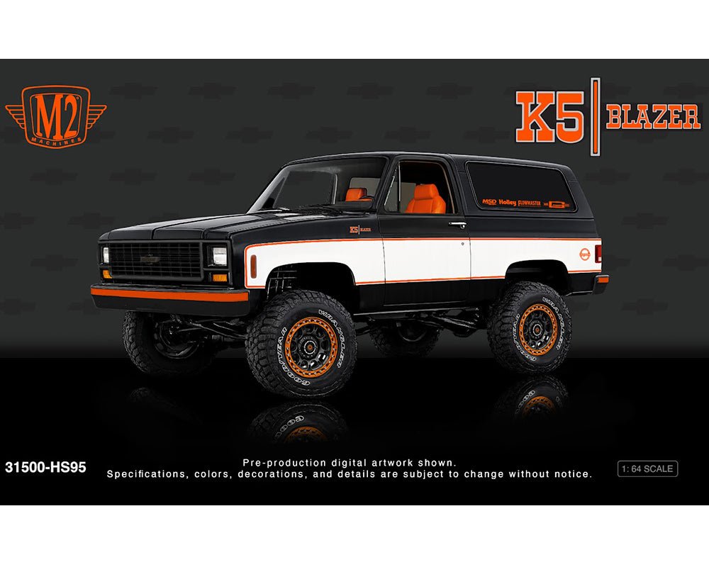 (Preorder) M2 Machines 1:64 1973 Chevrolet K5 Blazer Special Edition – Hobby Exclusive - Jw Diecast
