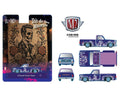 (Preorder) M2 Machines 1:64 1979 Chevrolet Silverado Stepside “Dia De Los Muertos” – Purple – Hobby Exclusive - Jw Diecast