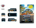 (Preorder) M2 Machines 1:64 1995 Chevrolet Astro Van – Black with Flames – Hobby Exclusive - Jw Diecast