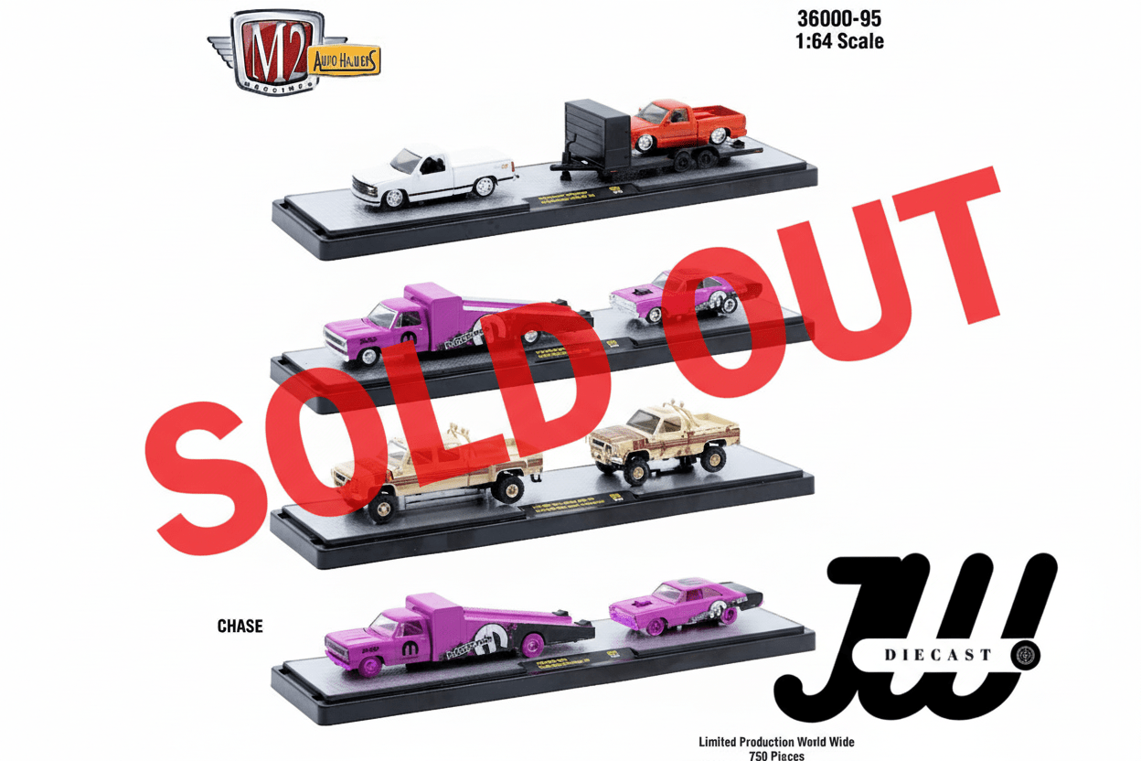 (Preorder) M2 Machines 1:64 Auto - Haulers Release 95 Assortment - Jw Diecast