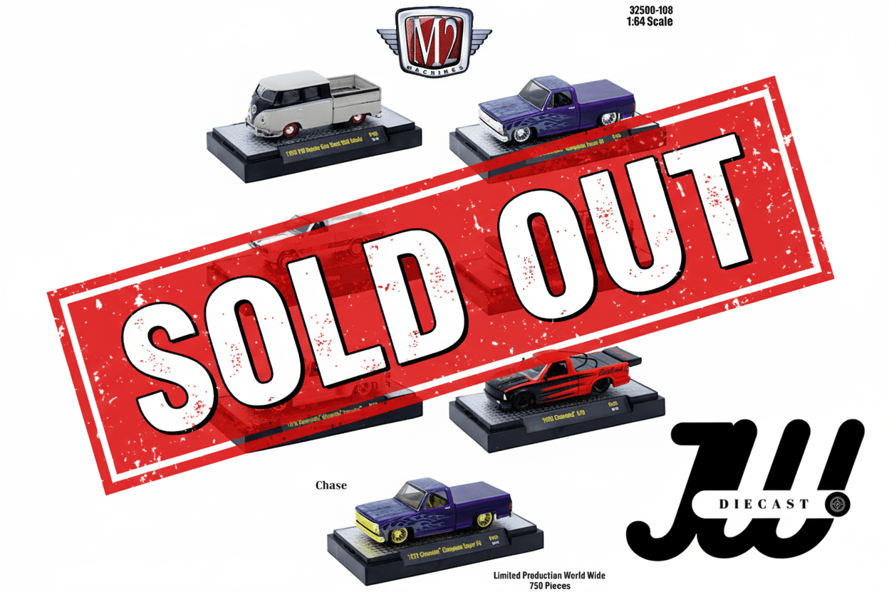 Preorder M2 Machines 1:64 Auto - Thentics Release 108 Assortment - Jw Diecast