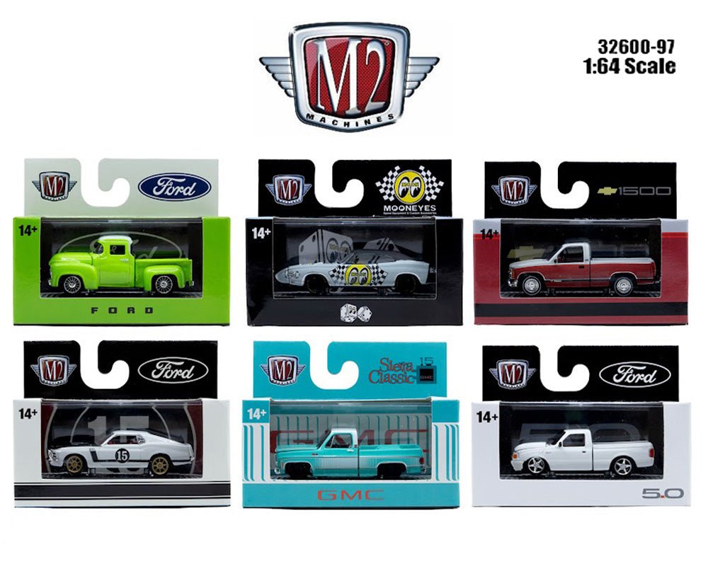 (Preorder) M2 Machines 1:64 Detroit-Muscle Release 97 Assortment 2026 CASE - Jw Diecast