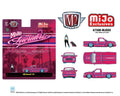 (Preorder) M2 Machines 1:64 Diorama Series 1995 Chevrolet S10 Lowriders with Girl & Pitbull Dog Figures – Pink – Mijo Exclusives - Jw Diecast