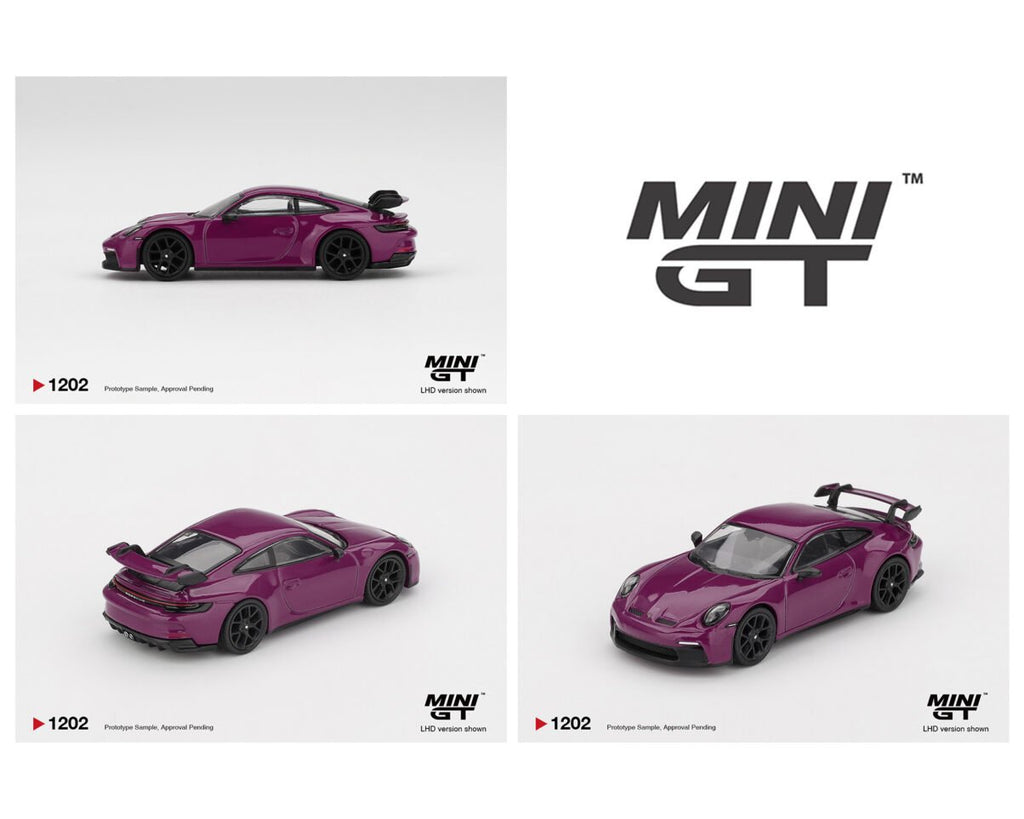(Preorder) Mini GT 1:64 Porsche 911 (992.1) Rubystone Red Set of 4 – Special Edition - Jw Diecast