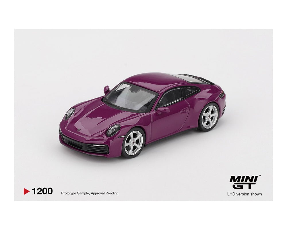 (Preorder) Mini GT 1:64 Porsche 911 (992.1) Rubystone Red Set of 4 – Special Edition - Jw Diecast