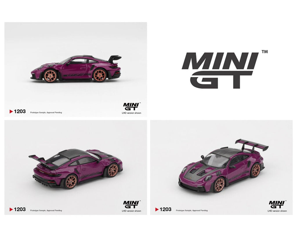 (Preorder) Mini GT 1:64 Porsche 911 (992.1) Rubystone Red Set of 4 – Special Edition - Jw Diecast