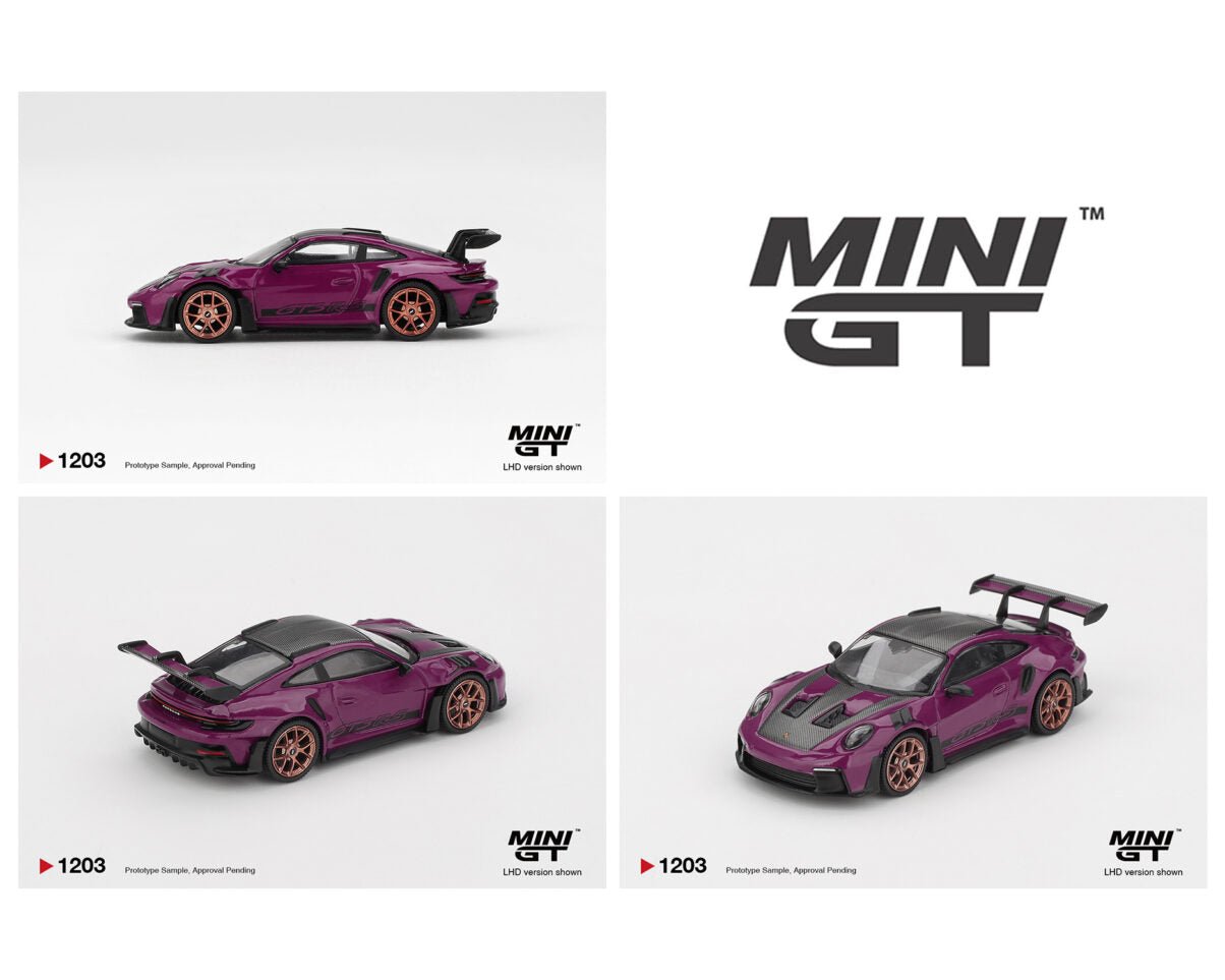(Preorder) Mini GT 1:64 Porsche 911 (992.1) Rubystone Red Set of 4 – Special Edition - Jw Diecast