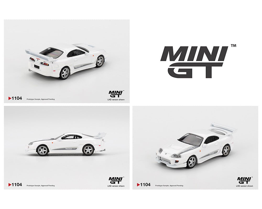 (Preorder) Mini GT 1:64 Toyota Supra VeilSide Combat V - I – White - Jw Diecast
