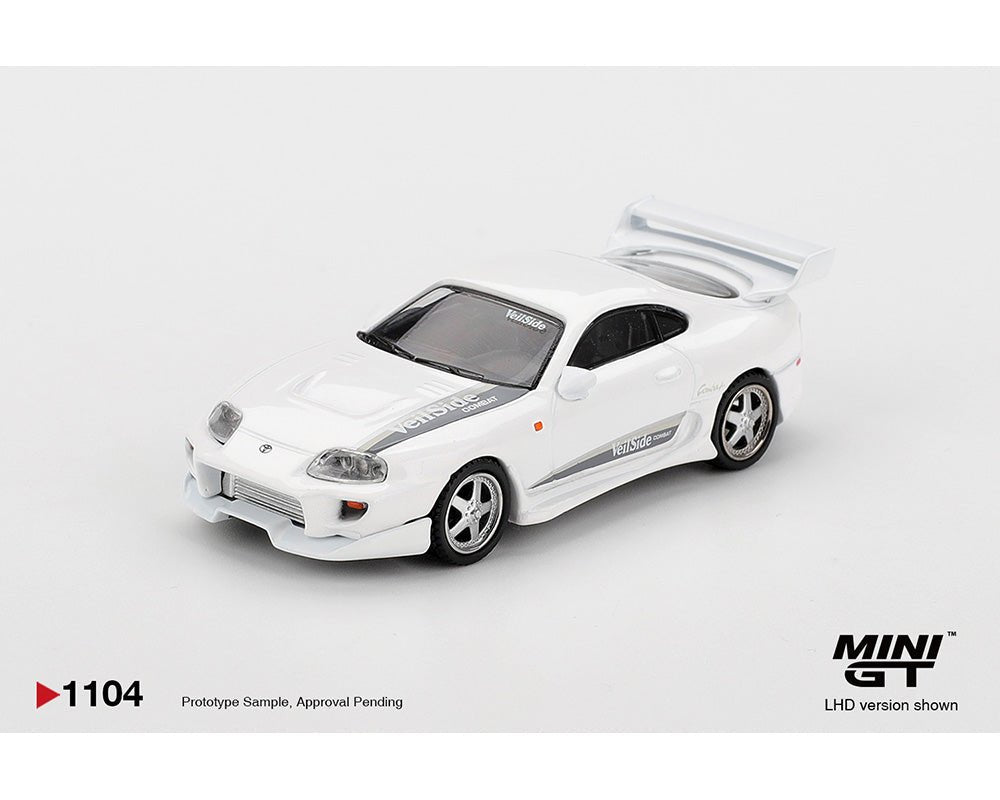 (Preorder) Mini GT 1:64 Toyota Supra VeilSide Combat V - I – White - Jw Diecast