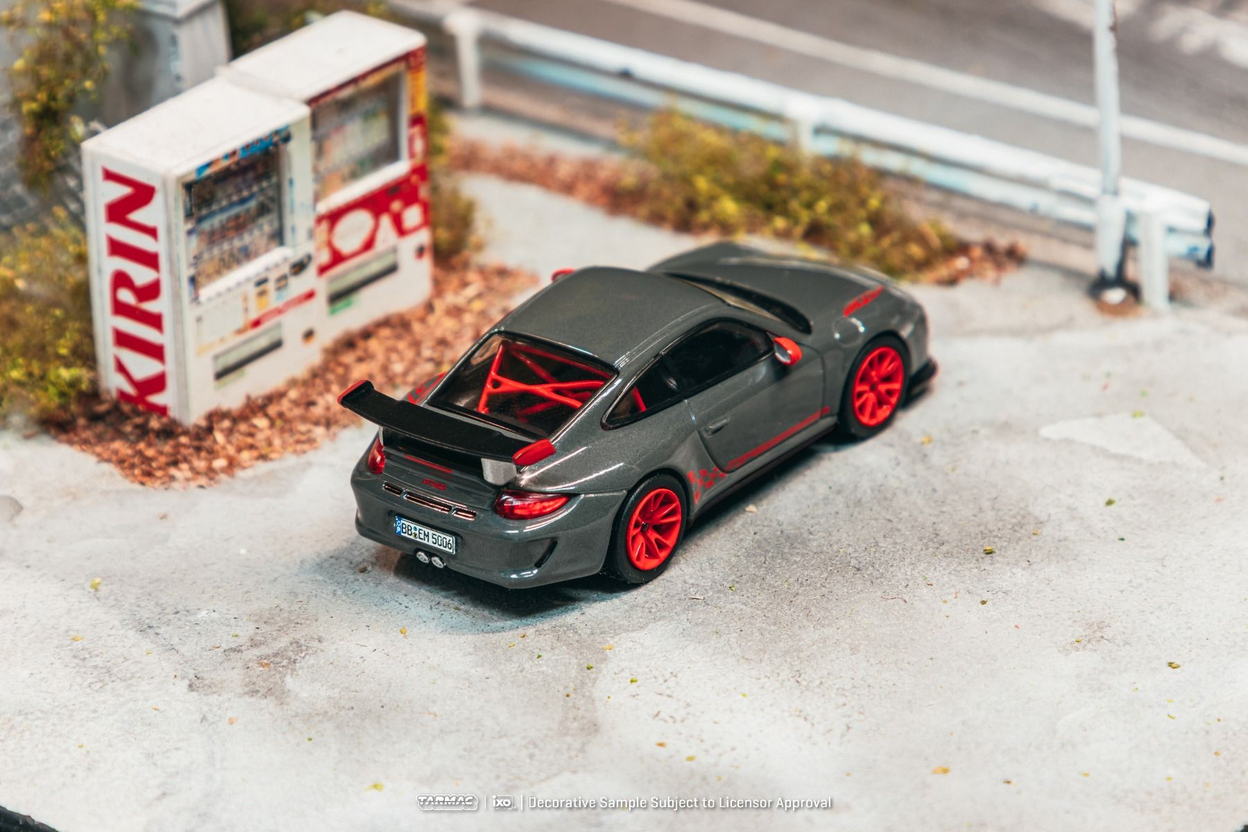 (Preorder) Tarmac Works 1:64 Porsche 911 GT3 RS (997.2) – Grey – IXO models – Global64 - Jw Diecast