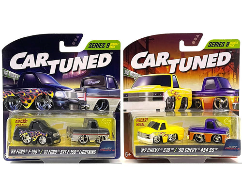 (Preorder) CarTuned 1:64 2-Pack Series 9 “Just Truck’n ” Assortment