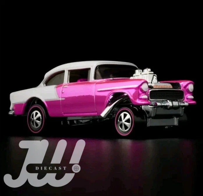 2025 HOT WHEELS RLC PINK '55 CHEVY BEL AIR GASSER 39th CONVENTION